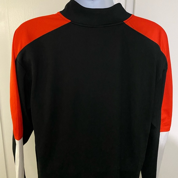Men’s Philadelphia Flyers Mesh Long Sleeve, Half Zip, Size: Large - Picture 7 of 8